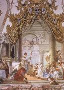 Giovanni Battista Tiepolo The Marriage of the emperor Frederick Barbarosa and Beatrice of Burgundy France oil painting artist